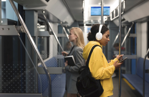 interieur d'un transport en commun